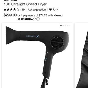 BIO IONIC 10X PRO ULTRALIGHT SPEED DRYER